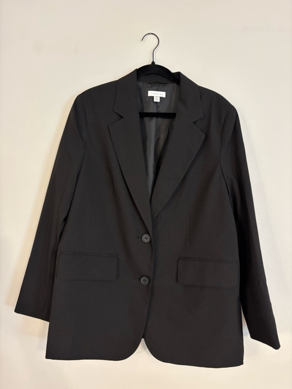 Top Shop Women’s Black Blazer Size 10(US)